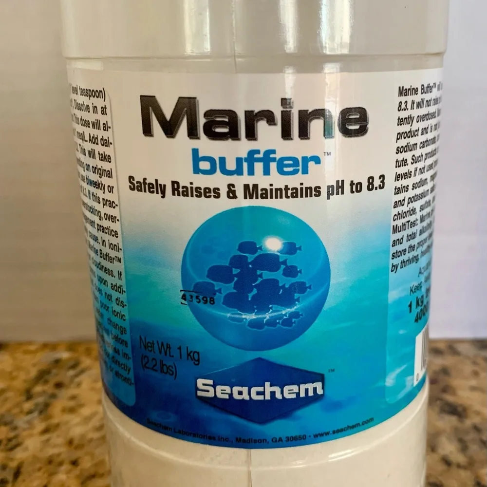 Seachem Marine and Reef Buffer Set